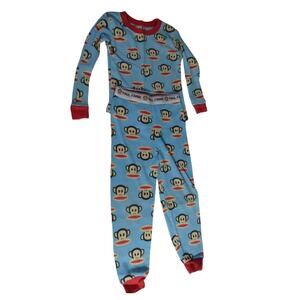 Paul Frank Industries Boys 4T Pajamas Elastic Waist Pants Long Sleeve Top